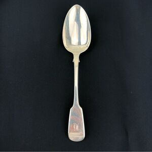 Antique English Sterling Silver William Eaton Serving Spoon William Eaton 1800's